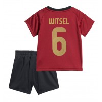 Belgicko Axel Witsel #6 Domáci Detský futbalový dres ME 2024 Krátky Rukáv (+ trenírky)